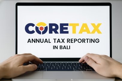 Professional annual tax return services in Bali including preparation of SPT Tahunan, bookkeeping review, and DJP communication