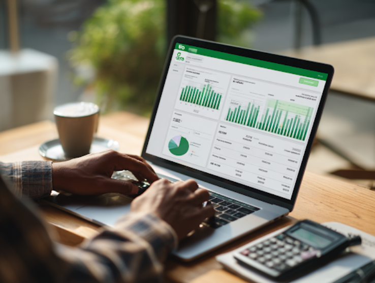 Accounting requirements for PT PMA companies in Bali, showing tax forms, receipts, and Indonesian Rupiah notes for compliance