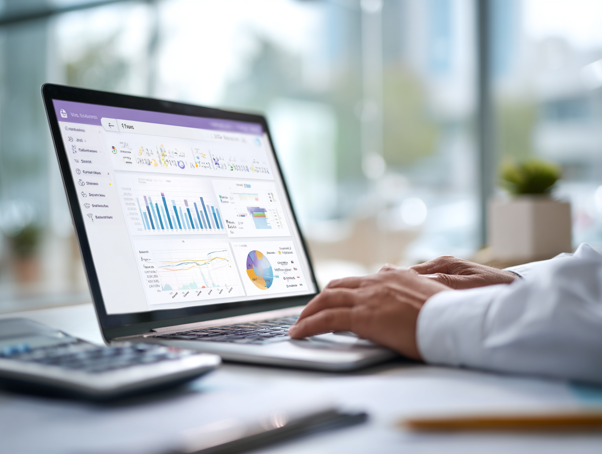 Foreign investor in Bali facing tax reporting challenges, with piles of receipts, missed deadlines, and accounting errors affecting Investor KITAS renewal.