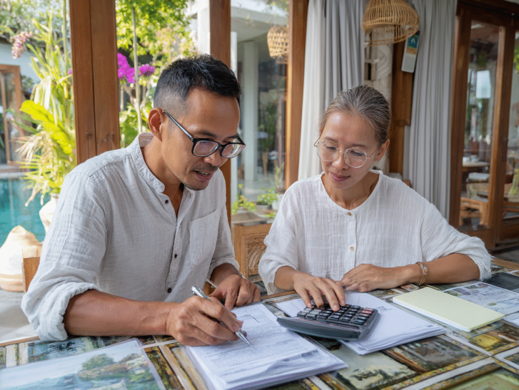 Accountants in Bali managing utility payments and vendor invoices for expat businesses, including electricity, water, internet bills, and supplier records to ensure timely payments and financial compliance