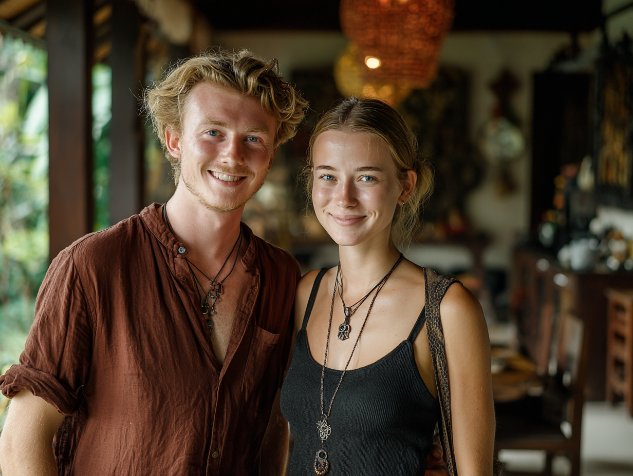 British couple starting a guest house with café in Ubud Bali, assisted by accountants to register KBLI codes 55120, 56101, and 56301 successfully