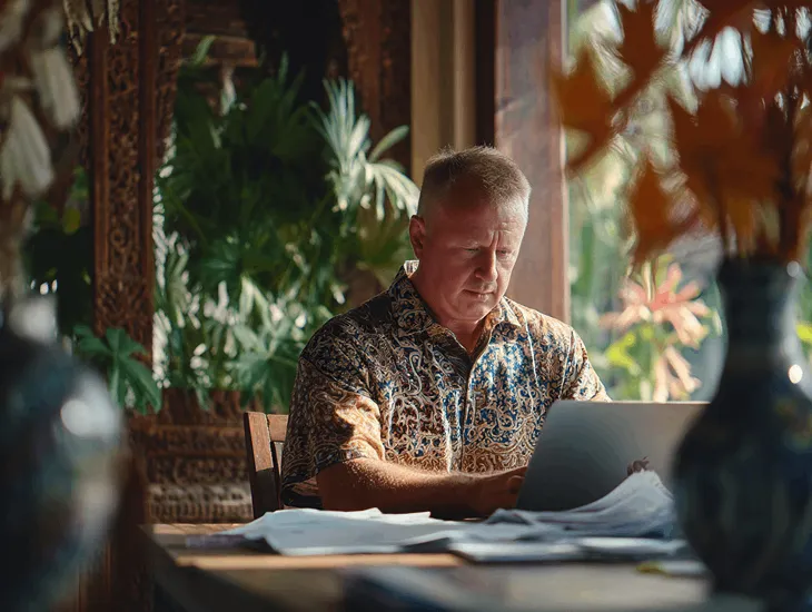 French entrepreneur in Bali consulting tax advisor to align PT PMA e-commerce reports with Coretax DJP Online and automate VAT compliance