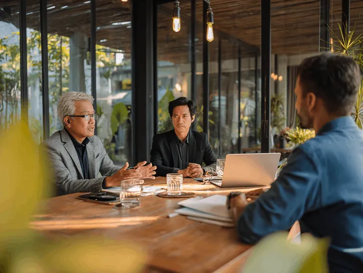 German PT PMA owner in Bali consulting Indonesian tax lawyer to resolve Coretax OTP issue and activate NPWP successfully 