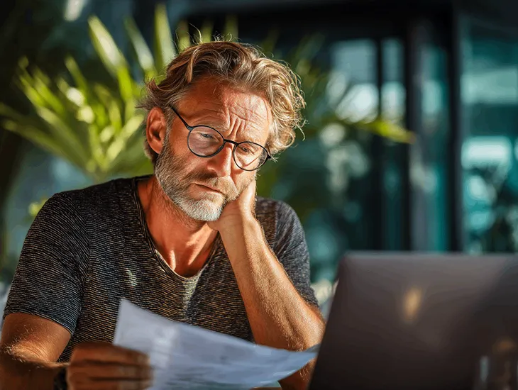 Foreign worker in Indonesia submitting NPWP registration documents online through DJP system for PT PMA employment.