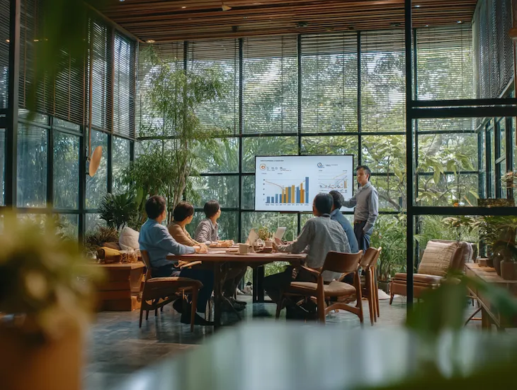 PT PMA business consultant in Bali reviewing Indonesia’s 8+4+5 Economic Stimulus policy documents for 2025 tax and investment planning