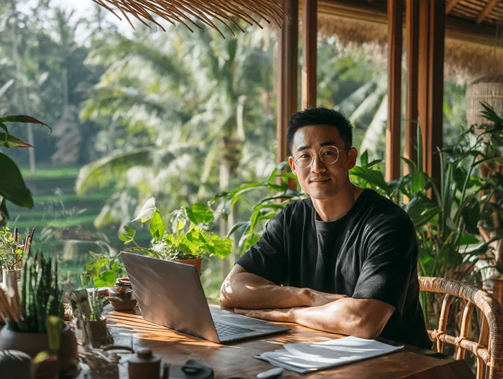  Singaporean PT PMA owner in Canggu reviewing Article 22 tax refund confirmation after filing restitution through DJP Online