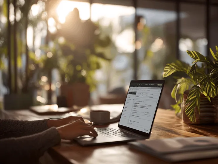 PT PMA online seller in Bali filing VAT and corporate income tax through DJP Online portal with invoices and receipts for compliance