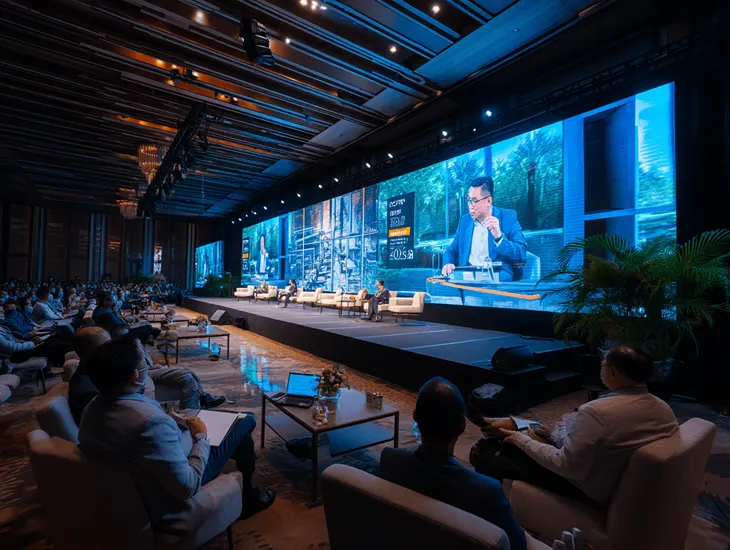 Purbaya Yudhi Sadewa presenting Indonesia’s 2025 fiscal roadmap in Jakarta, showcasing digital tax transformation, e-Faktur 3.3 automation, and PT PMA compliance reforms for Bali-based foreign investors.