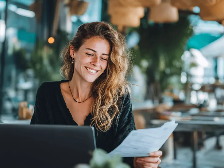 Foreign PT PMA business owner in Bali reviewing updated 8% VAT e-invoice system on a laptop with Indonesian accountant, ensuring compliance with new pajak.go.id regulations and CoreTax integration for accurate tax reporting.