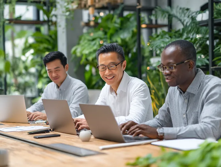 PT PMA import-export manager in Bali reviewing weekly Indonesia tax rate updates and customs tariff documents for compliance