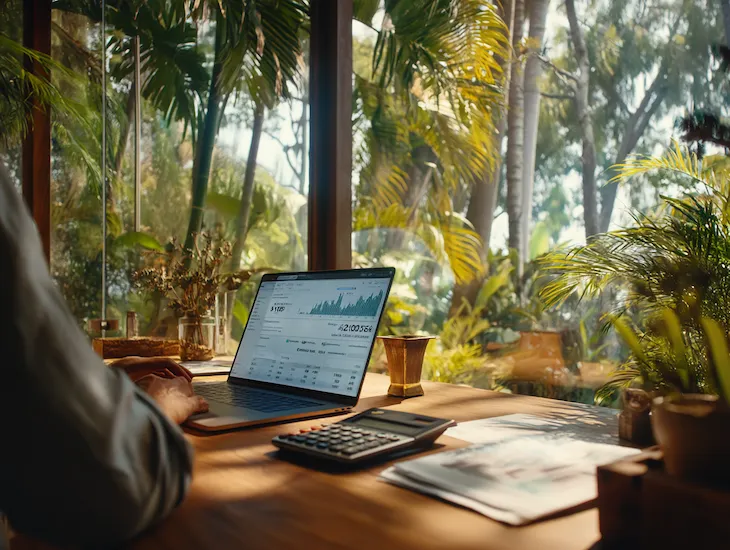 PT PMA owners in Bali reviewing PMK 62/2025 tax regulation updates and digital legal documents for Coretax 2026 compliance