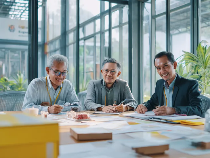 Ministry of Finance officials reviewing Coretax 2026 revenue update showing improved PT PMA tax compliance and funding for Indonesia’s 2026 salary increase