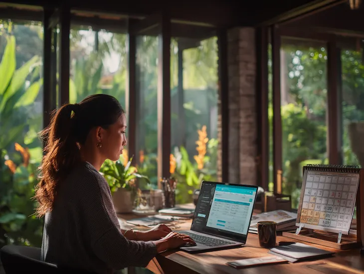 PT PMA staff in Indonesia managing CHT deposit reporting through Coretax 2026 system for tobacco tax and compliance