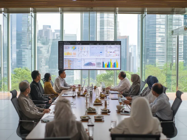 PT PMA finance team validating Output Tax Invoice XML files through Coretax 2026 API gateway to ensure VAT compliance and digital accuracy