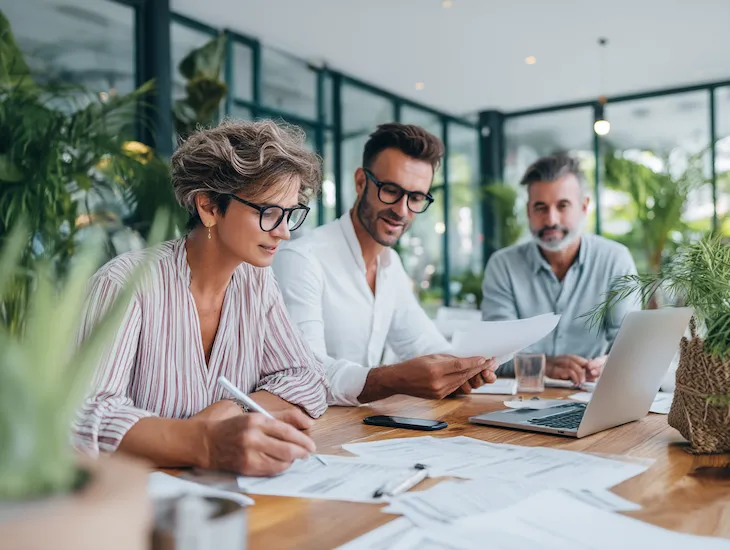 Foreign PT PMA owners in Bali receiving new NPWP card at KPP office after completing DJP Online reissue process