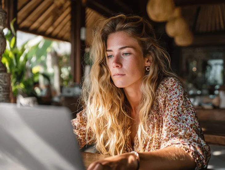 Foreign PT PMA owner in Bali reviewing updated PER-11/PJ/2025 compliance checklist with accountant on Coretax DJP Online to ensure accurate VAT reporting and tax documentation