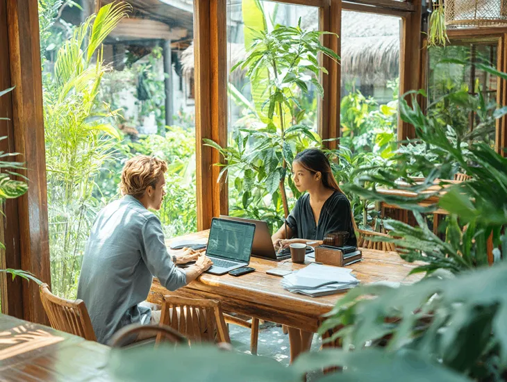 PT PMA owner in Bali submitting MSME tax-free report via Coretax DJP Online with legal and VAT documents