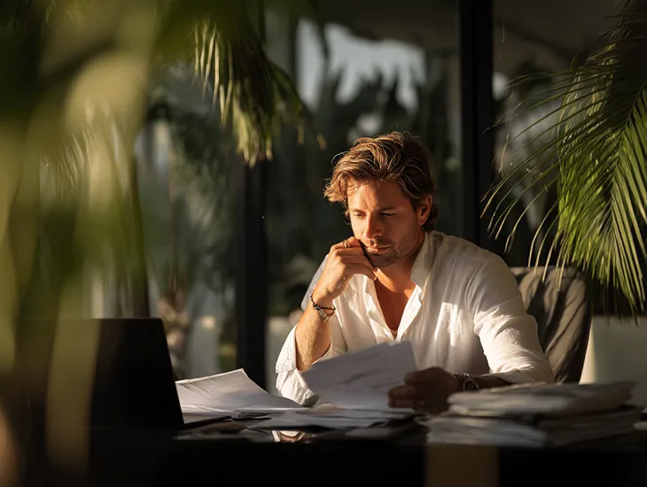 Foreign PT PMA owner in Bali identifying fake Directorate General of Taxes emails to prevent tax fraud and ensure safe compliance