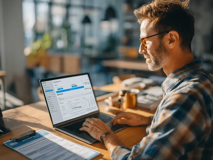 Biometric verification for PT PMA tax compliance in Bali – fingerprint, facial scan, secure digital access, and VAT reporting