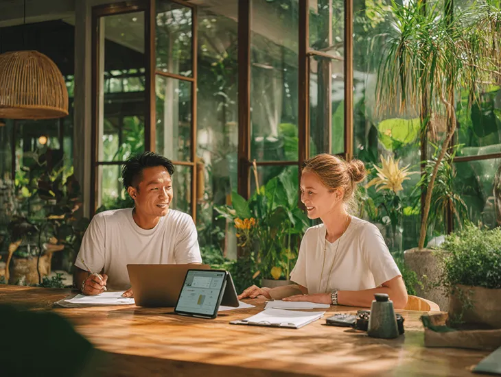 Bali PT PMA café using POS and Coretax DJP to prepare PB1 and VAT reports, ensuring audit-ready tax compliance