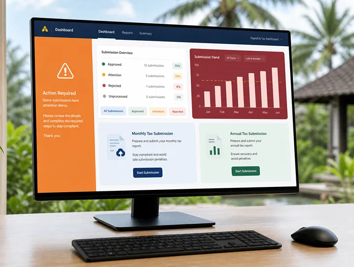 Tax Compliance in Indonesia 2026 – PPh 21 realization reporting, digital certificate activation, and audit prevention for expats in Bali