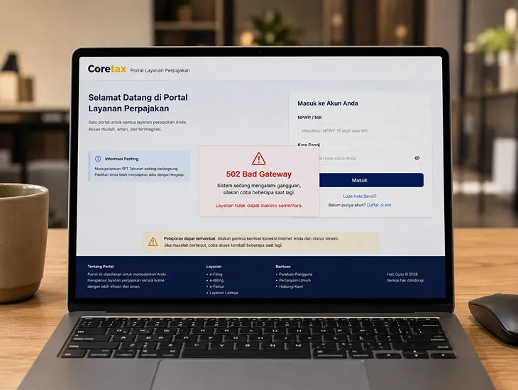 Indonesia Tax Portal 2026 – Legal filing requirements, Coretax error fixes, and PT PMA compliance solutions for WNAs in Indonesia