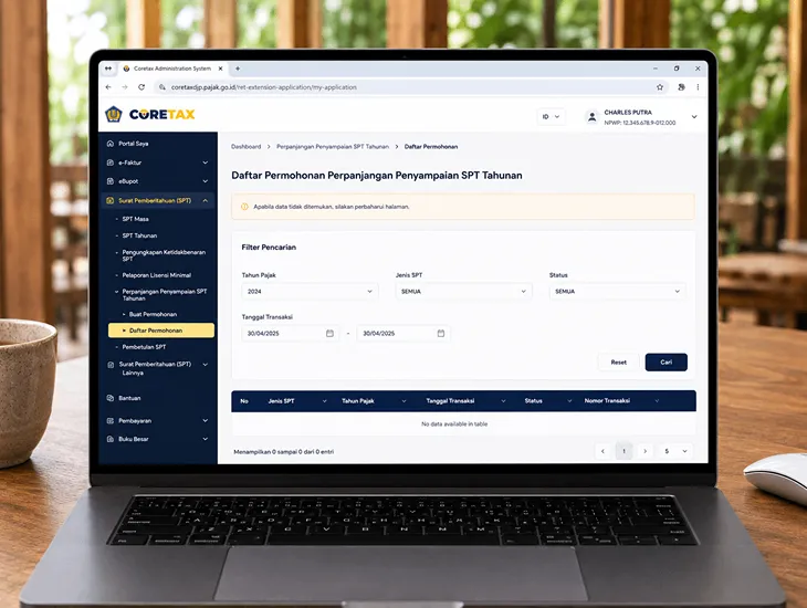 Tax Extension Indonesia 2026 – Electronic portal submission, digital document verification, and filing guidelines