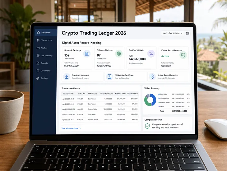 Tax Ledger Maintenance 2026 – Transaction history tracking, financial record retention, and annual filing compliance in Bali