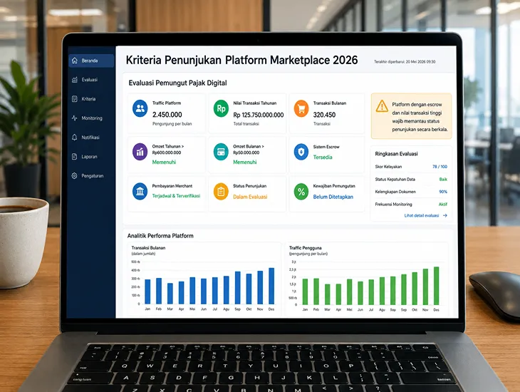 Marketplace Tax in Indonesia 2026 – Platform appointment criteria, escrow account rules, and merchant compliance
