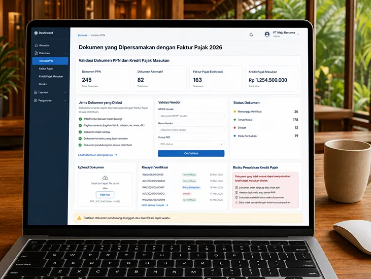 Documents Treated as Tax Invoices 2026 – Corporate bookkeeping rules and VAT compliance for PT PMA
