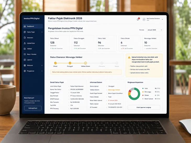 Digital VAT Invoicing in Indonesia 2026 – Digital upload requirements and corporate integration